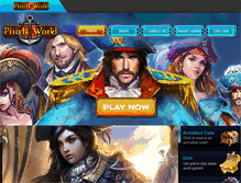 Tablet Screenshot of pirateworld.net